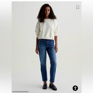 AG Adriano Goldschmied AG-ED Ex-boyfriend slouchy slim blue Jeans US 32 VGUC
